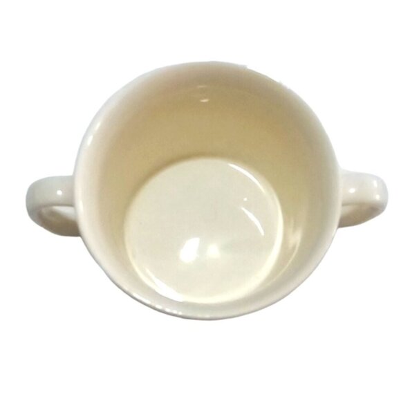 Vintage Royal Doulton Bunnykins Two-Handled Mug 'Trying on Hats' Fine Bone China - Picture 3 of 6